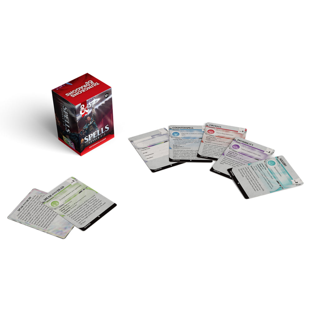 REFERENCE CARDS SPELLS 2 (LEVELS 2-3)