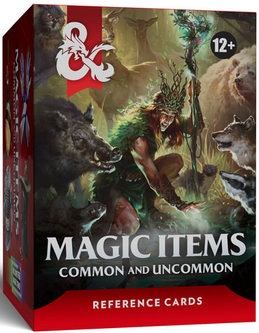 REFERENCE CARDS MAGIC ITEMS COMMON AND UNCOMMON