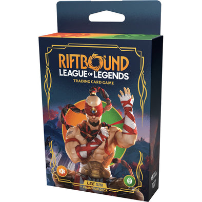 League of Legends Riftbound TCG: Origins Champion Deck Lee Sin