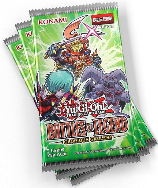 YGO BATTLES OF LEGEND GLORIOUS GALLERY PACK