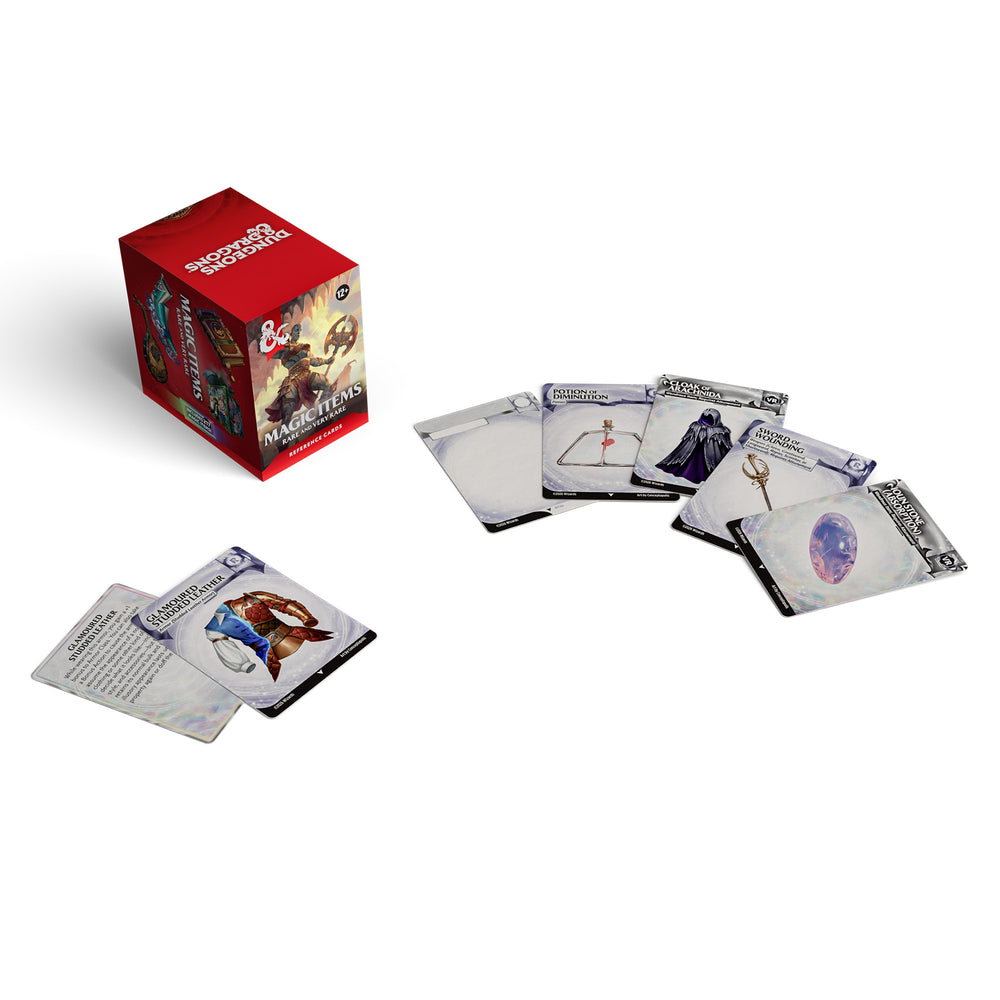 REFERENCE CARDS MAGIC ITEMS RARE AND VERY RARE