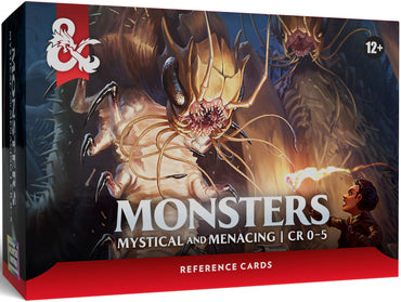 REFERENCE CARDS MONSTERS MYSTICAL AND MENACING