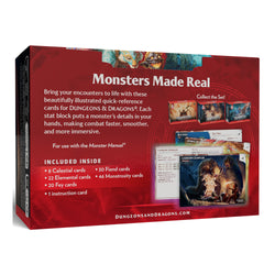 REFERENCE CARDS MONSTERS MYSTICAL AND MENACING
