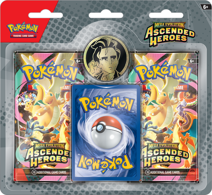 POKEMON ME2.5 ASCENDED HEROES 2-PACK BLISTER COLLECTION ERIKA/LARRY
