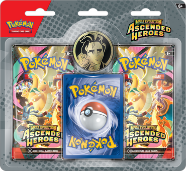 POKEMON ME2.5 ASCENDED HEROES 2-PACK BLISTER COLLECTION ERIKA/LARRY