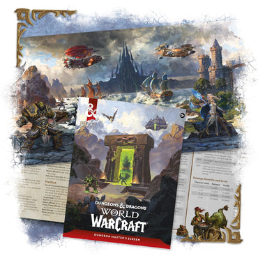 D&D: WORLD OF WARCRAFT DM SCREEN