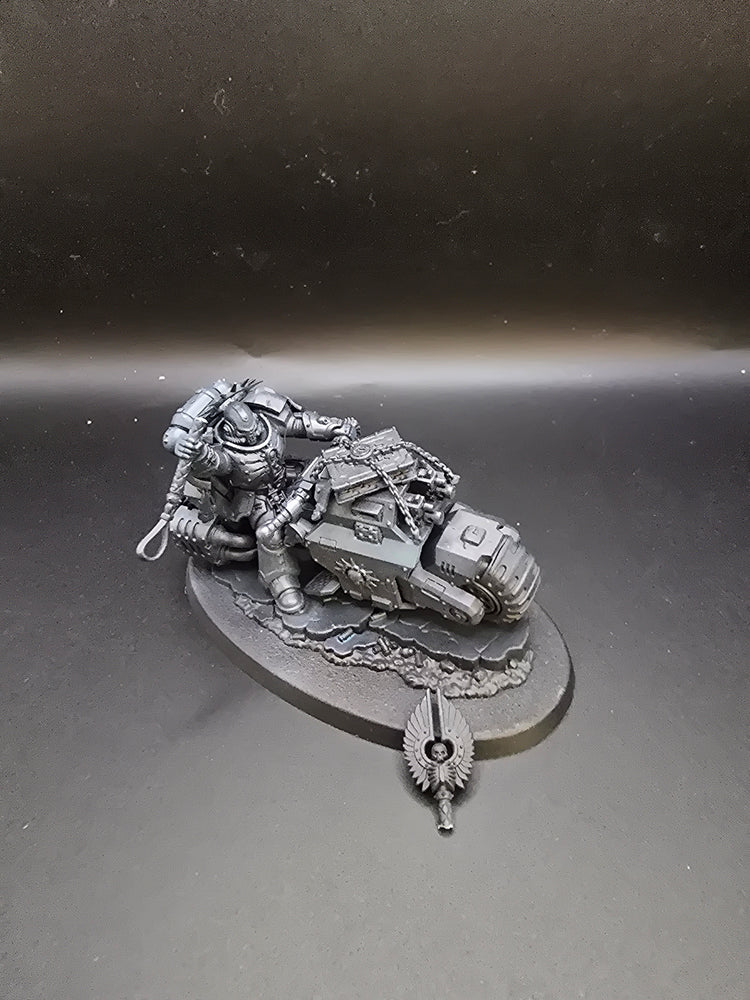 UM 699 Space Marines Primaris Chaplain On Bike