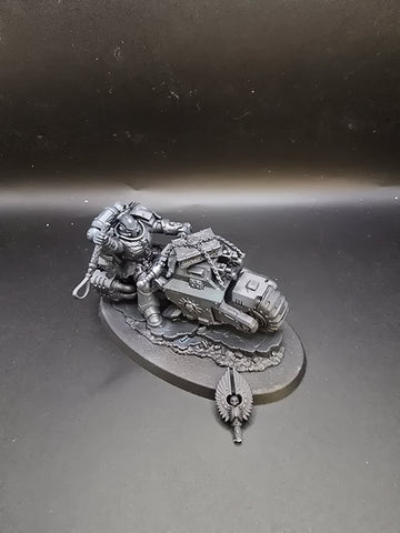 UM 699 Space Marines Primaris Chaplain On Bike