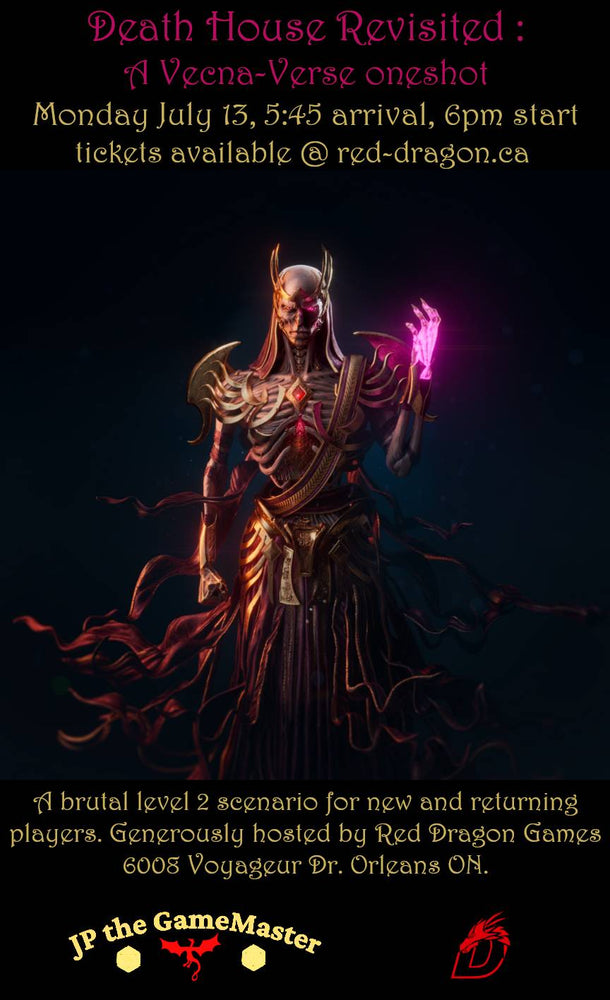 July 13th Death House Revisited: A Vecna-Verse One Shot by JP