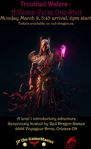 Troubled Waters: A Vecna-Verse One Shot by JP