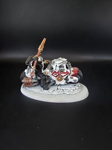 UM 1011 Space Marines Primaris Chaplain On Bike