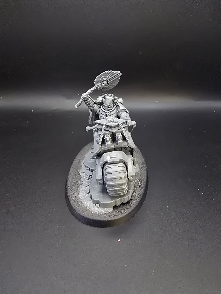 UM 1012 Space Marines Primaris Chaplain On Bike