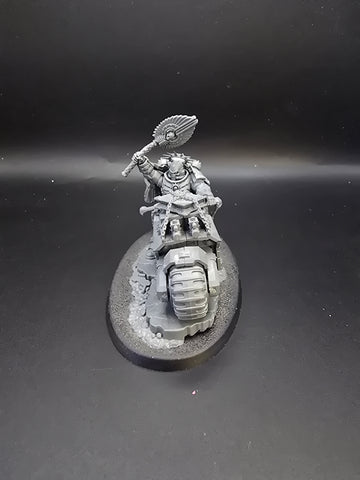 UM 1012 Space Marines Primaris Chaplain On Bike