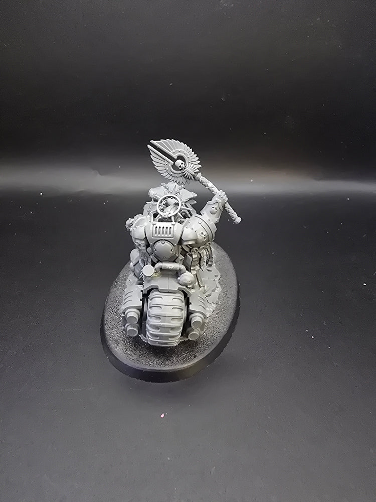 UM 1012 Space Marines Primaris Chaplain On Bike