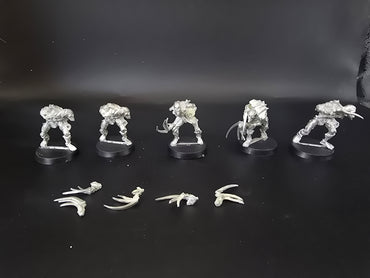UM 1901 Necrons pewter flayed ones