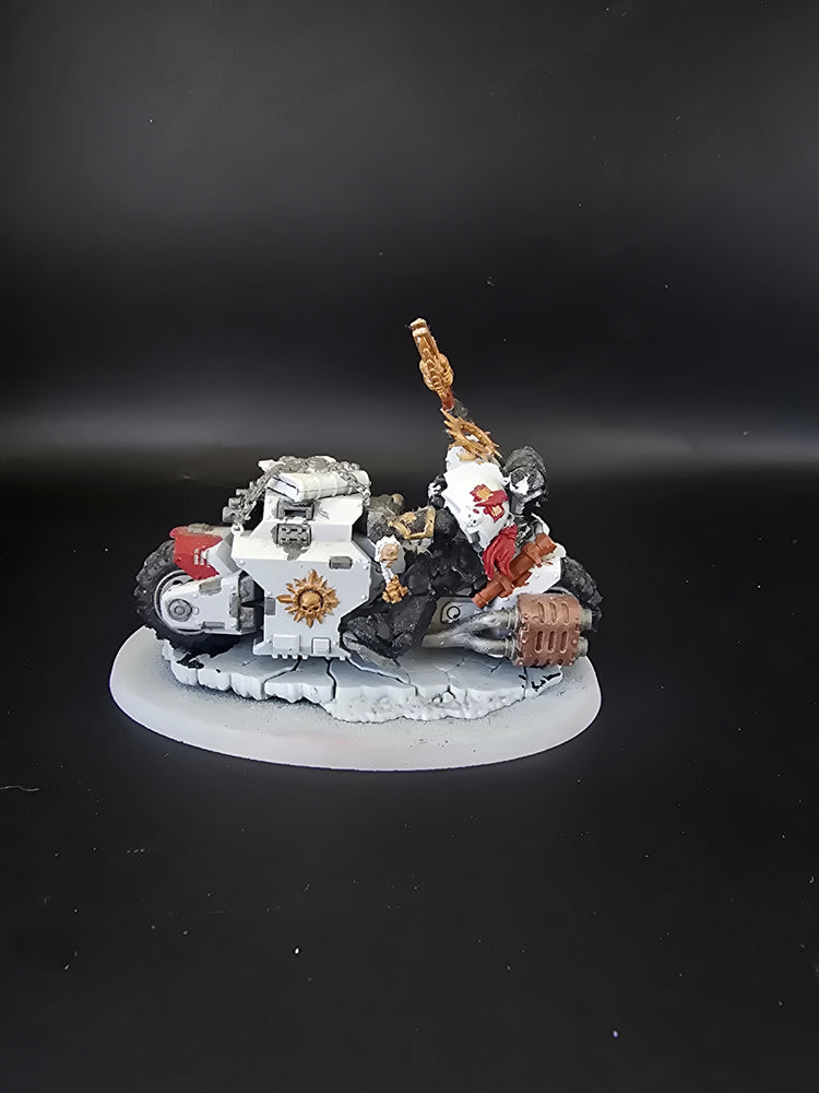 UM 1011 Space Marines Primaris Chaplain On Bike