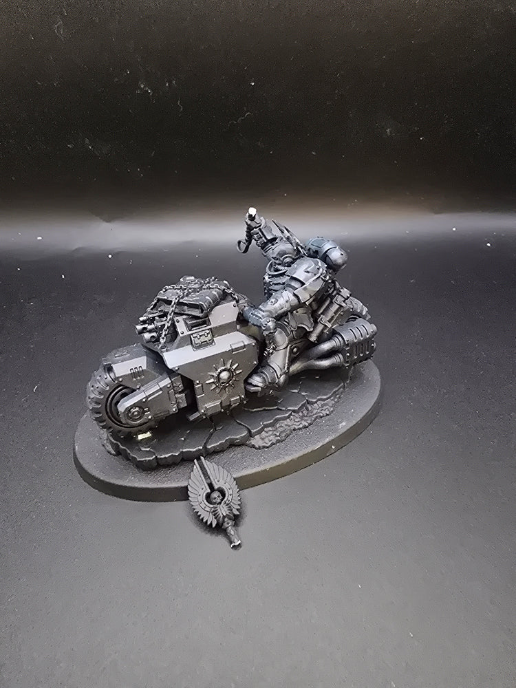 UM 699 Space Marines Primaris Chaplain On Bike