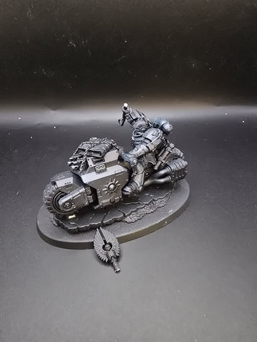 UM 699 Space Marines Primaris Chaplain On Bike