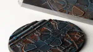 Battle Ready Bases - Spaceship corridor 120mm oval