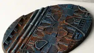 Battle Ready Bases - Spaceship corridor 170mm oval