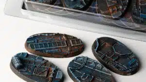 Battle Ready Bases - Spaceship corridor 60mm oval