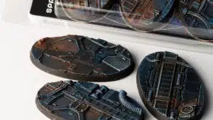 Battle Ready Bases - Spaceship corridor 75mm oval