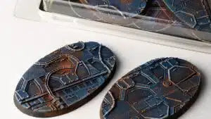 Battle Ready Bases - Spaceship corridor 90mm oval
