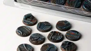 Battle Ready Bases - Spaceship corridor 25mm round