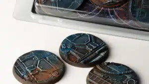 Battle Ready Bases - Spaceship corridor 50mm round