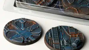 Battle Ready Bases - Spaceship corridor 60mm round