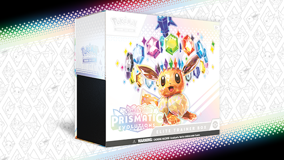 Scarlet & Violet—Prismatic Evolutions Elite Trainer Box