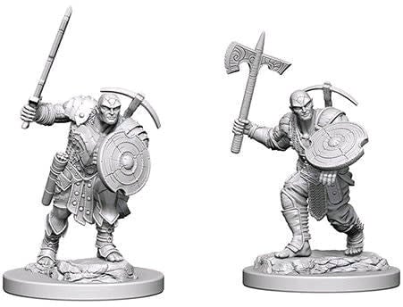 Dnd Unpainted Minis Wv4 Earth Genasi Male Fighter