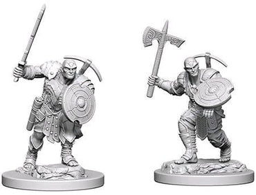 Dnd Unpainted Minis Wv4 Earth Genasi Male Fighter