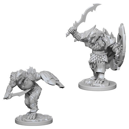 Dnd Unpainted Minis Wv4 Dragonborn Male Fighter