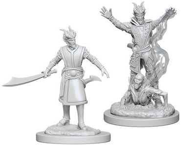 Dnd Unpainted Minis Wv6 Male Tiefling Warlock