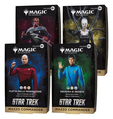 MTG Star Trek Commander Deck Bundle - Includes All 4 Decks - PRE-ORDER