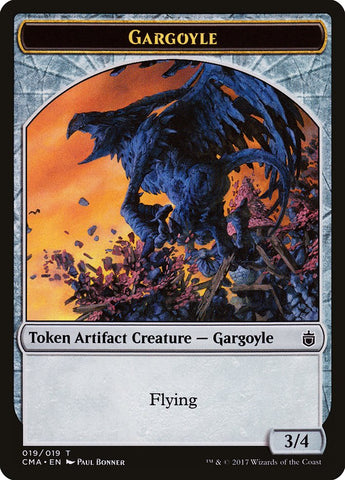 Gargoyle Token [Commander Anthology Tokens]