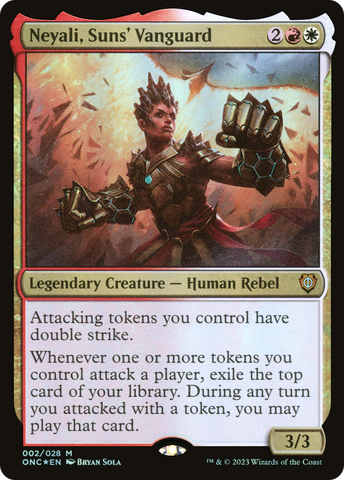 Neyali, Suns' Vanguard [Phyrexia: All Will Be One Commander]