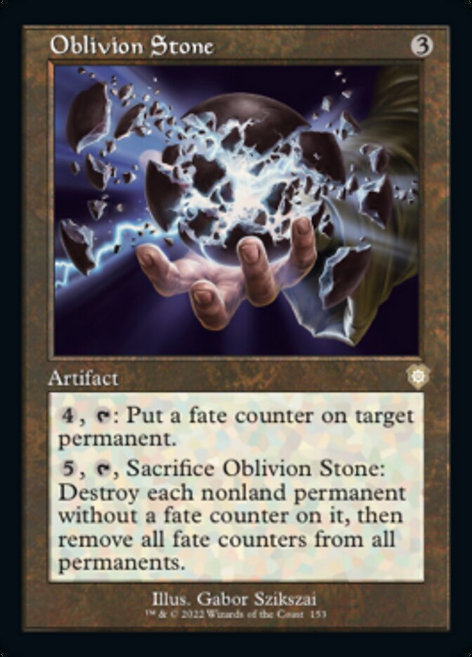 Oblivion Stone (Retro) [The Brothers' War Commander]