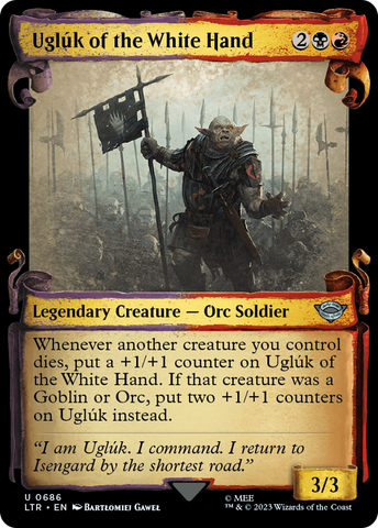 Ugluk of the White Hand [The Lord of the Rings: Tales of Middle-Earth Showcase Scrolls]