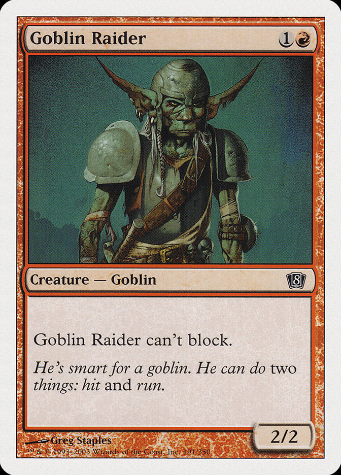 Goblin Raider [Eighth Edition]