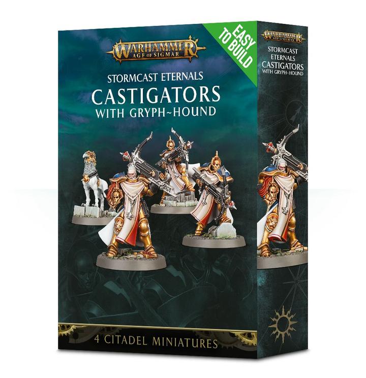 Stormcast Eternals Castigators with Gryph-hound