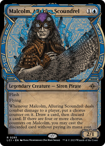 Malcolm, Alluring Scoundrel (Showcase) [The Lost Caverns of Ixalan]