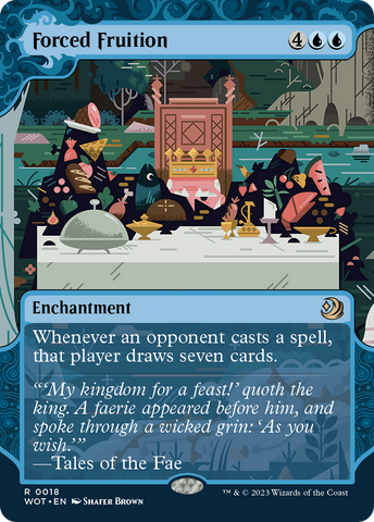 Forced Fruition [Wilds of Eldraine: Enchanting Tales]