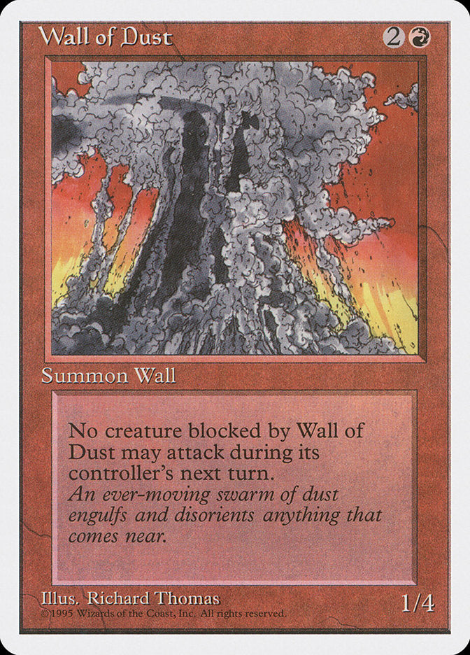 Wall of Dust [Fourth Edition]