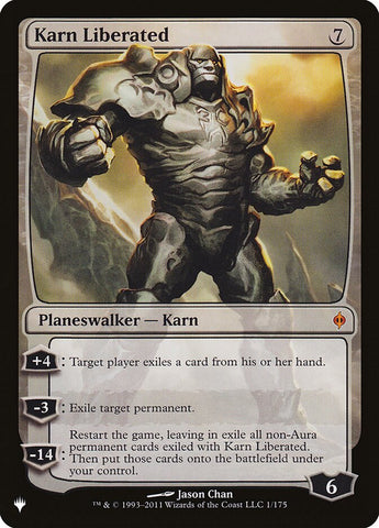Karn Liberated [The List]