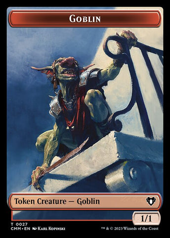Eldrazi Scion // Goblin Double-Sided Token [Commander Masters Tokens]