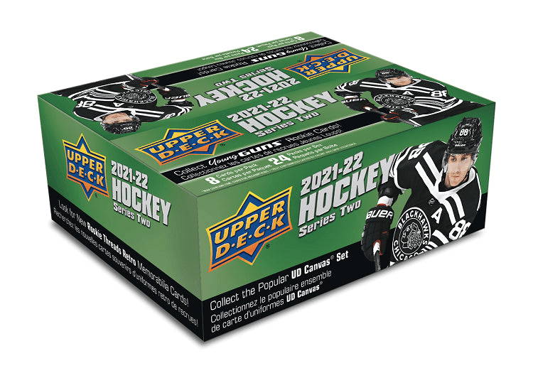2021-22 Upper Deck Series Two Hockey Retail Box