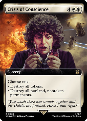 Crisis of Conscience (Extended Art) (Surge Foil) [Doctor Who]