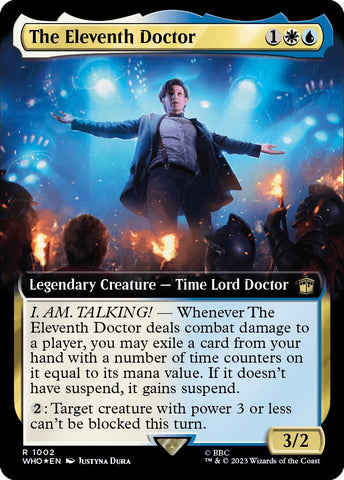 The Eleventh Doctor (Extended Art) (Surge Foil) [Doctor Who]